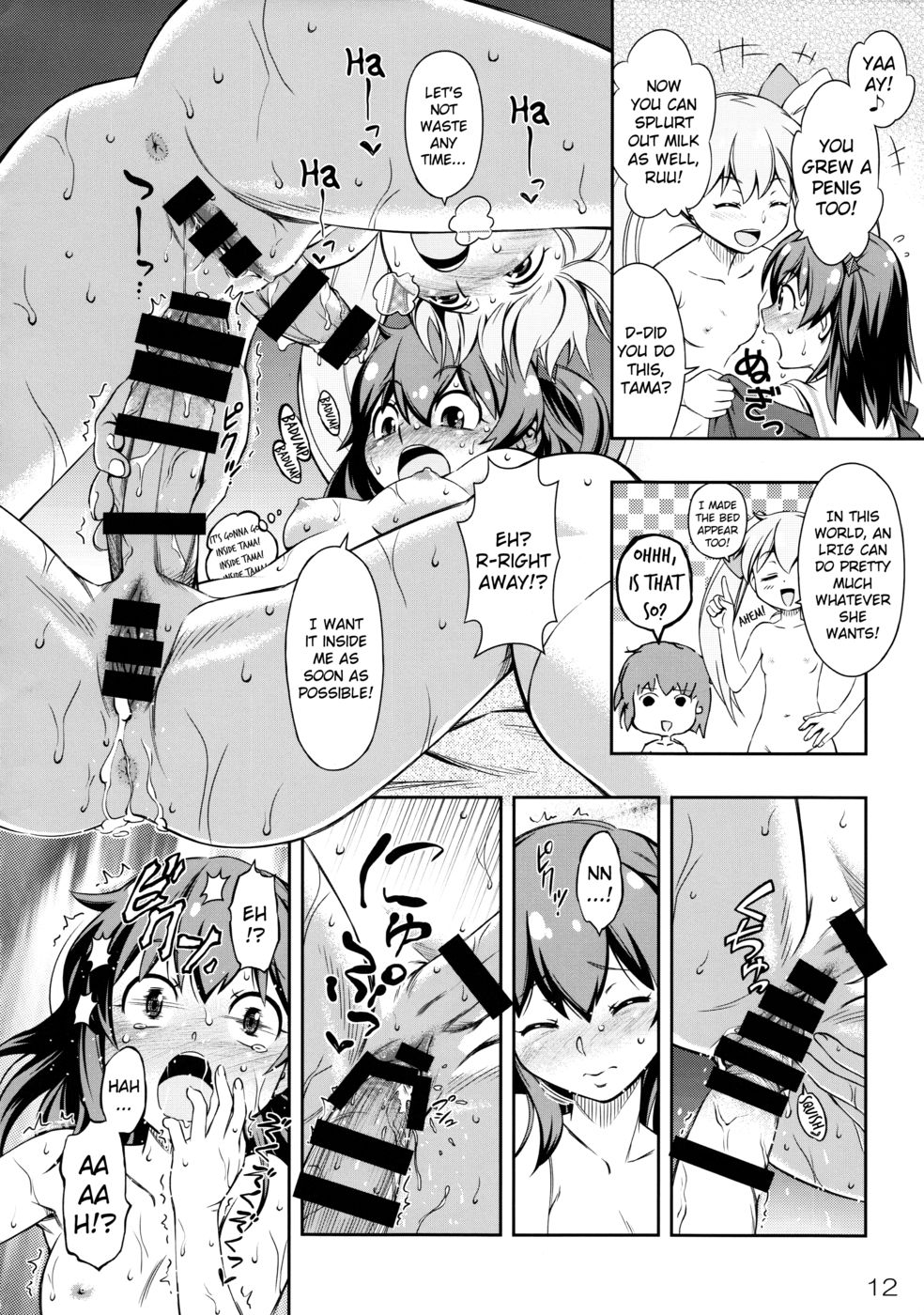 Hentai Manga Comic-Immoral Battle!-Read-11